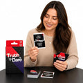 Truth or Dare Card Game for Teens & Adults, 50 Fun & Spicy Challenge Cards for Parties, Birthday Games, College Nights, Couple Trips & House Parties, Hilarious Ice Breaker Card Game - 21073