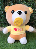 Teddy Bear Plush Toys for Children 22 cm (Mulicolor) - 20063