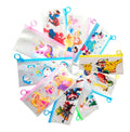 {12 Pcs} Bundle Cartoon Stationery Zip Pouch for Pen Pencil and Multi Utility Best for Return Gifts {Random Design} - 200566