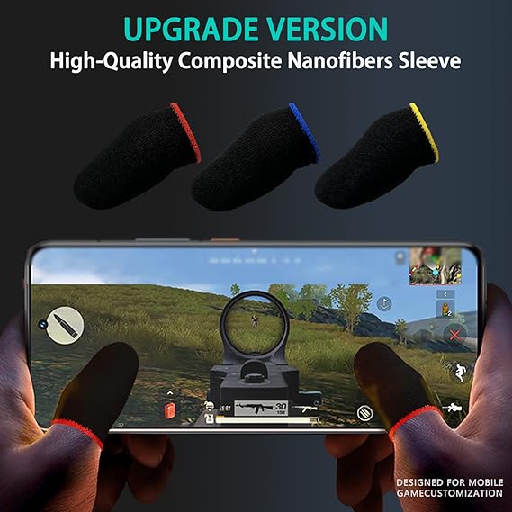 Thumb & Finger Sleeves for Mobile Games - 20516