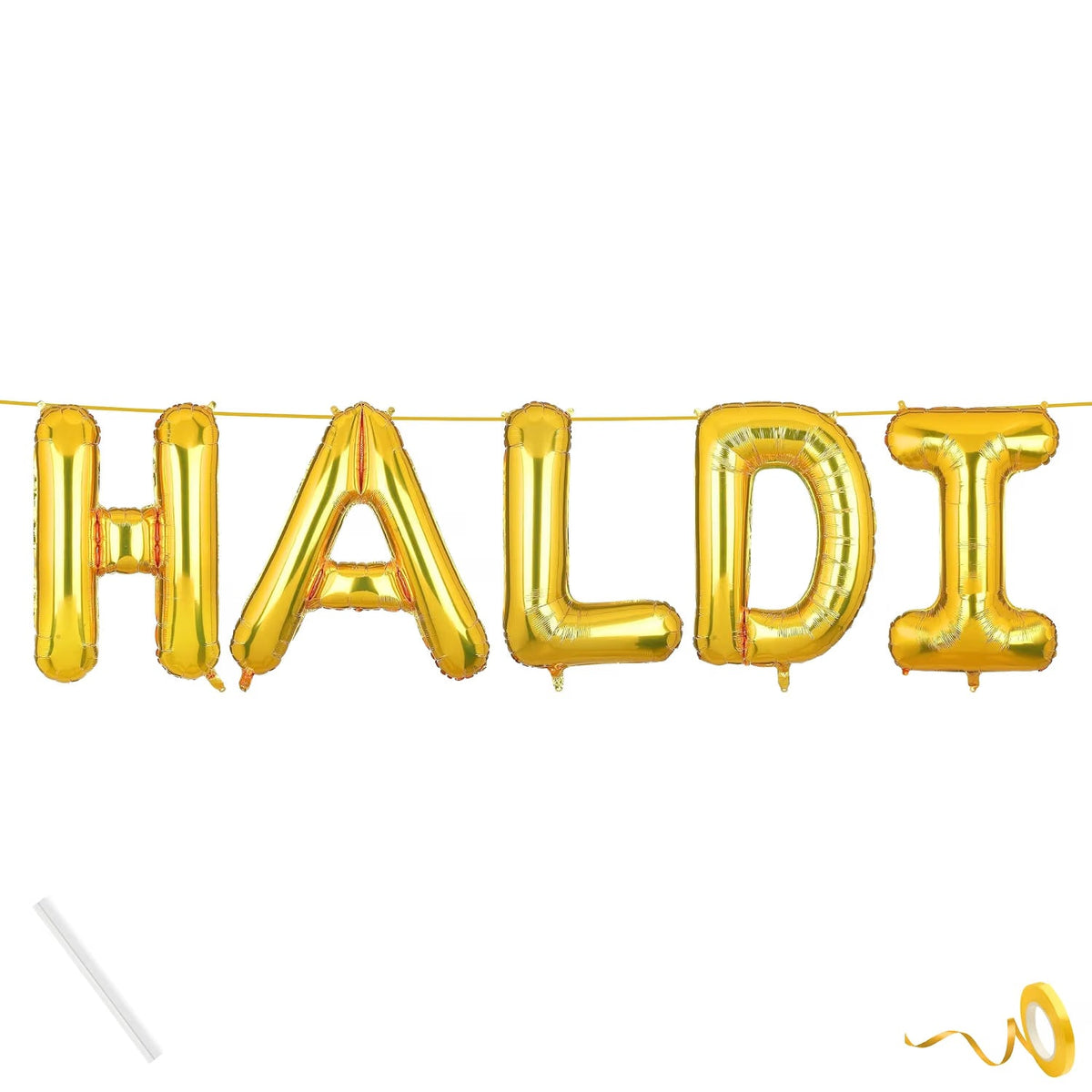 Haldi Foil Balloon Just Party Haldi Theme Foil Balloon - 21259