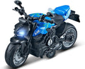 ST99-A5D Diecast Motorcycle Toy Ducati Bike Scale Model,Pull Back Vehicles Alloy Simulation Superbike with Lights and Sound Also for Car Dashboard, Kids Adult