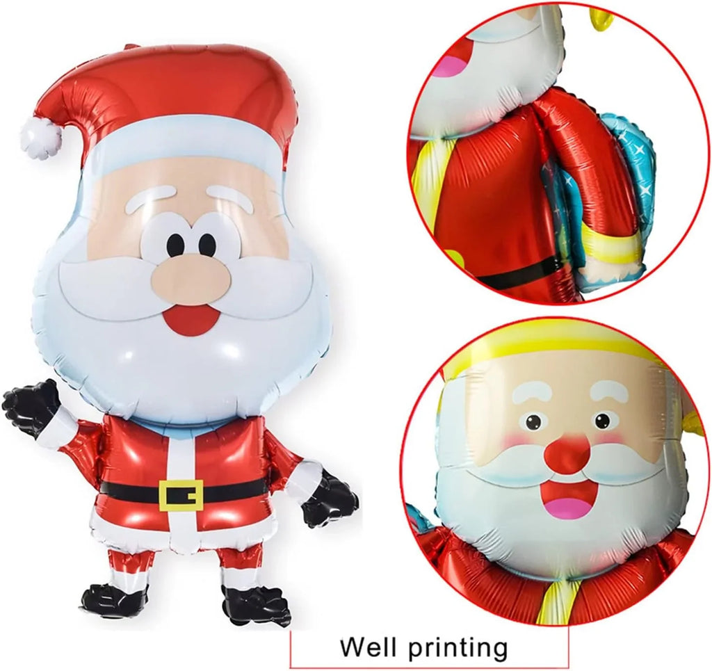 Decoration Foil Santa Balloons 48*81 cm - 8064