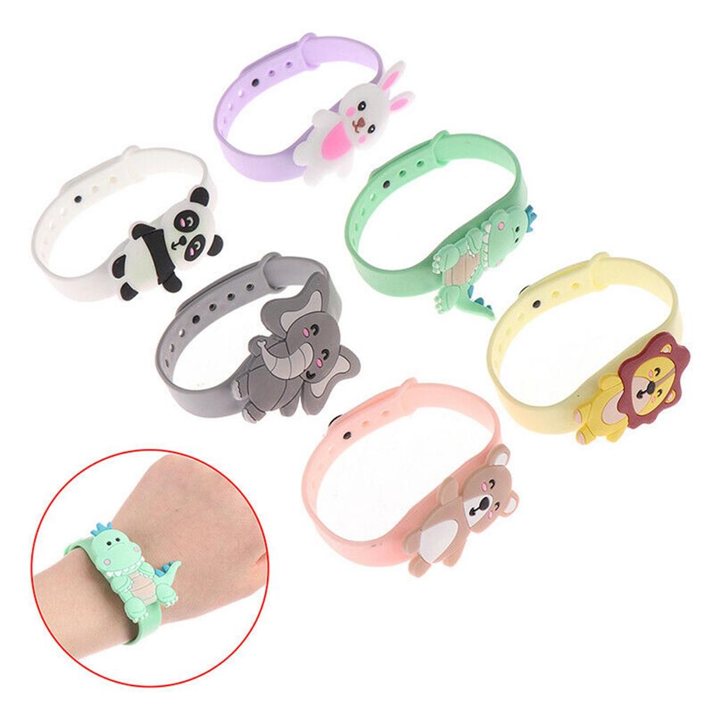Bracelet hand band Child cartoon Panda Elephant Lion (Random Animals) - 020189