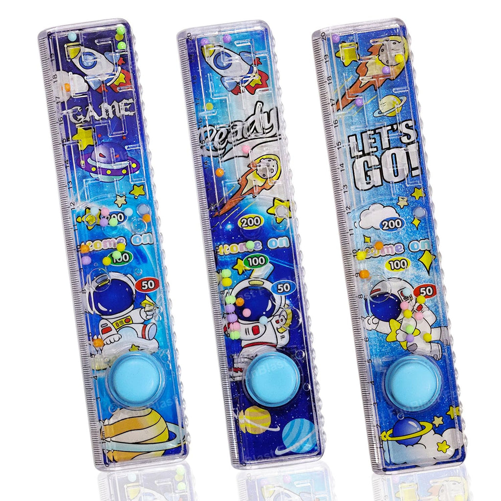 FunBlast Scale Ruler for Kids – 20 Cm Long Scales with Ball Game & Puzzle for Kid, Scales Ruler Set for Students, Stationary Gifts for Kid {Random Design} - 20943