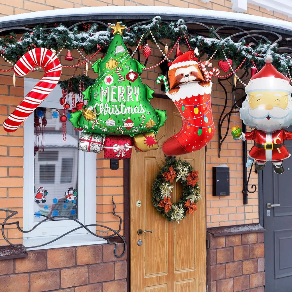 Decoration Foil Santa Balloons 48*81 cm - 8064
