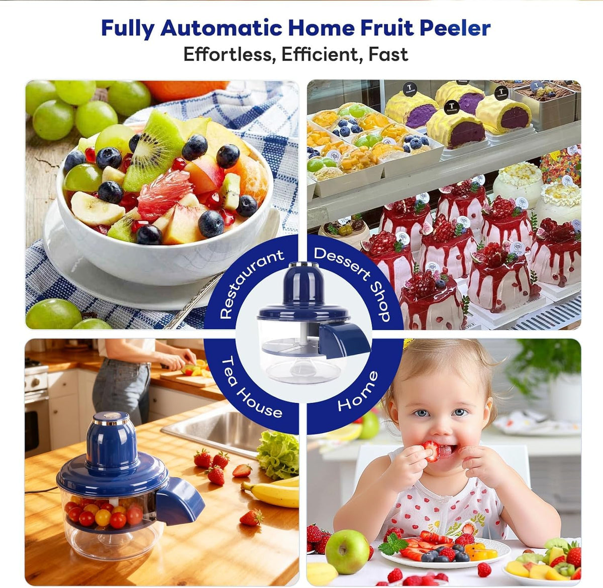 Automatic Grape Peeler Machine, Electric Small Fruit Peeler, Kitchen Gadget for Grape, Cherry Tomato, Garlic, Home Use Skin Remover Tool - 20173