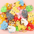 Animal Pop Fidget Toys Party Favors, Silicone Animal Fidget Sensory Toys Soft Keychain Bubble Popping Toy {Random Design} - 20821