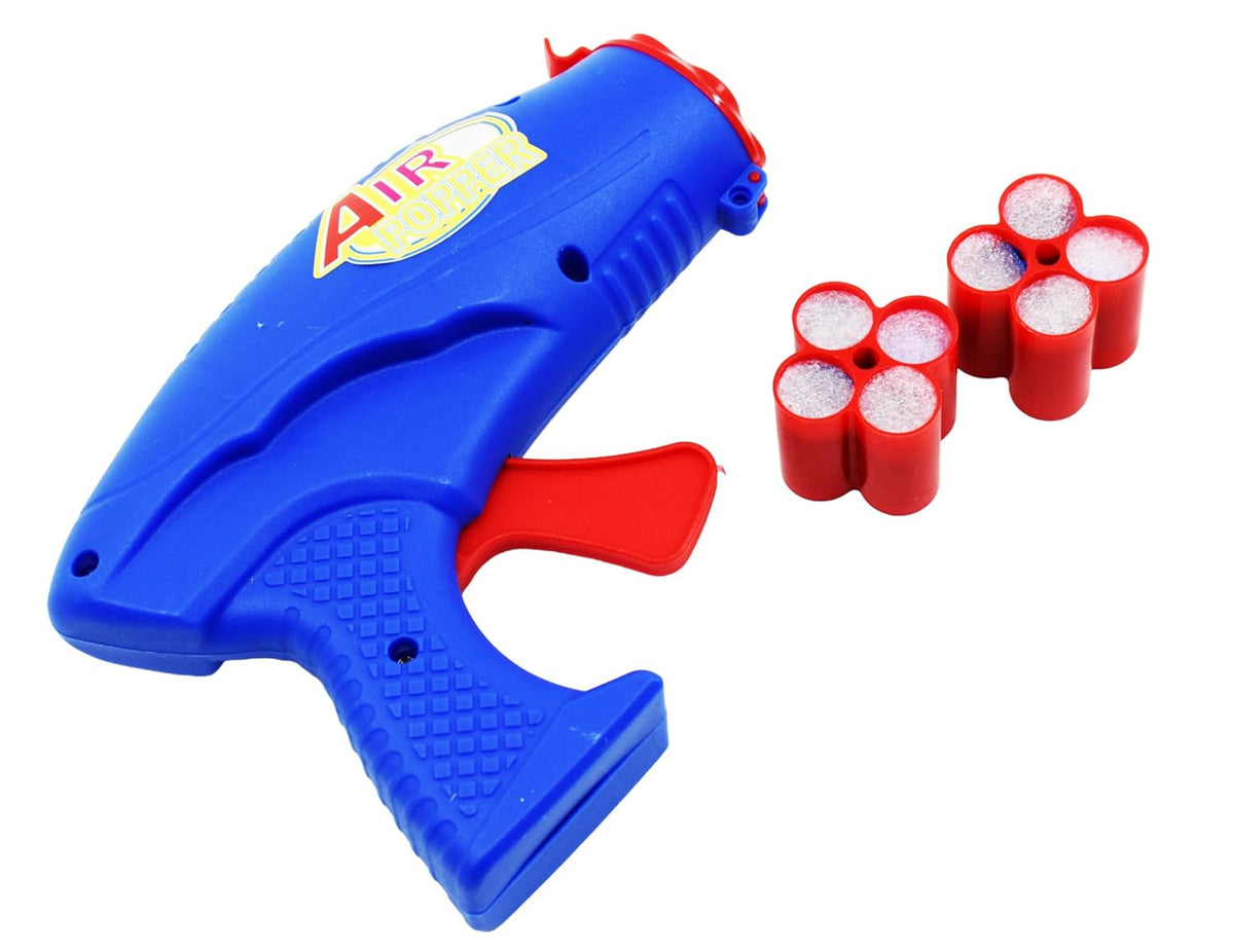 Funny Mini Air Popper, Air Popper and Fishing, Confetti Party Blaster Gun, Mini Air-Powered Popper with Colorful Stars - 20708