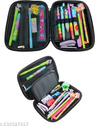 Anime Dragon Ball Z Pencil Case | Premium Zipper Pouch for Boys & Girls Art EVA Pencil Box {Random Design} - 10558