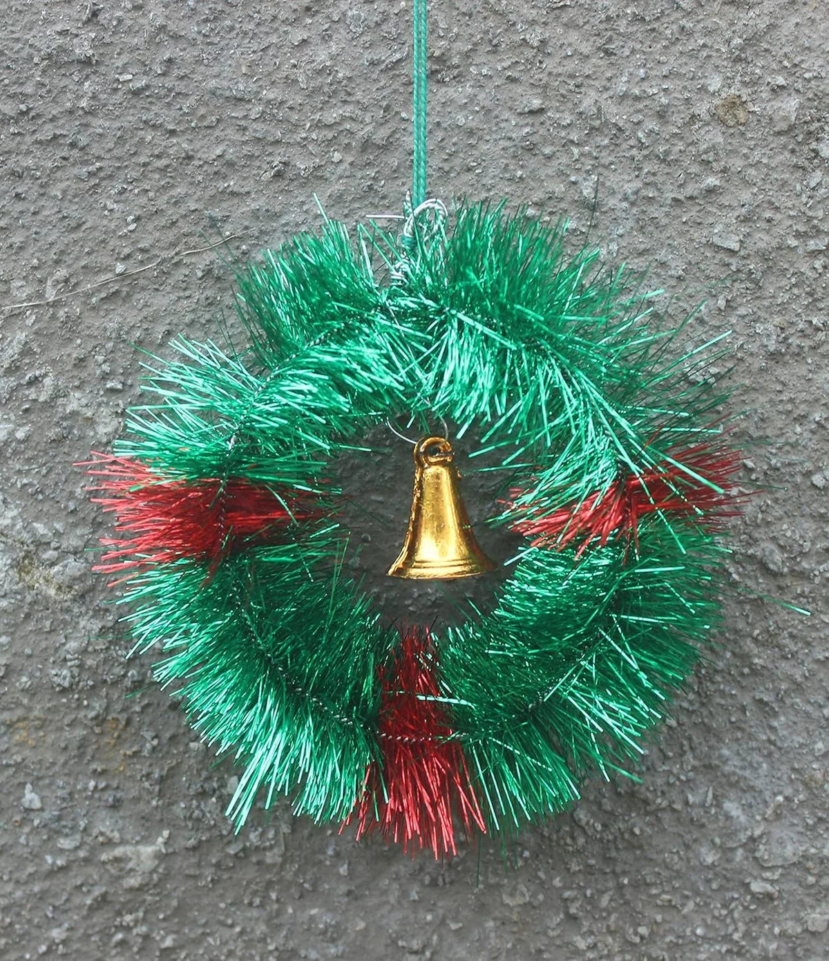 ( 12 pcs ) Bell Wreath Christmas Decoration - 8080