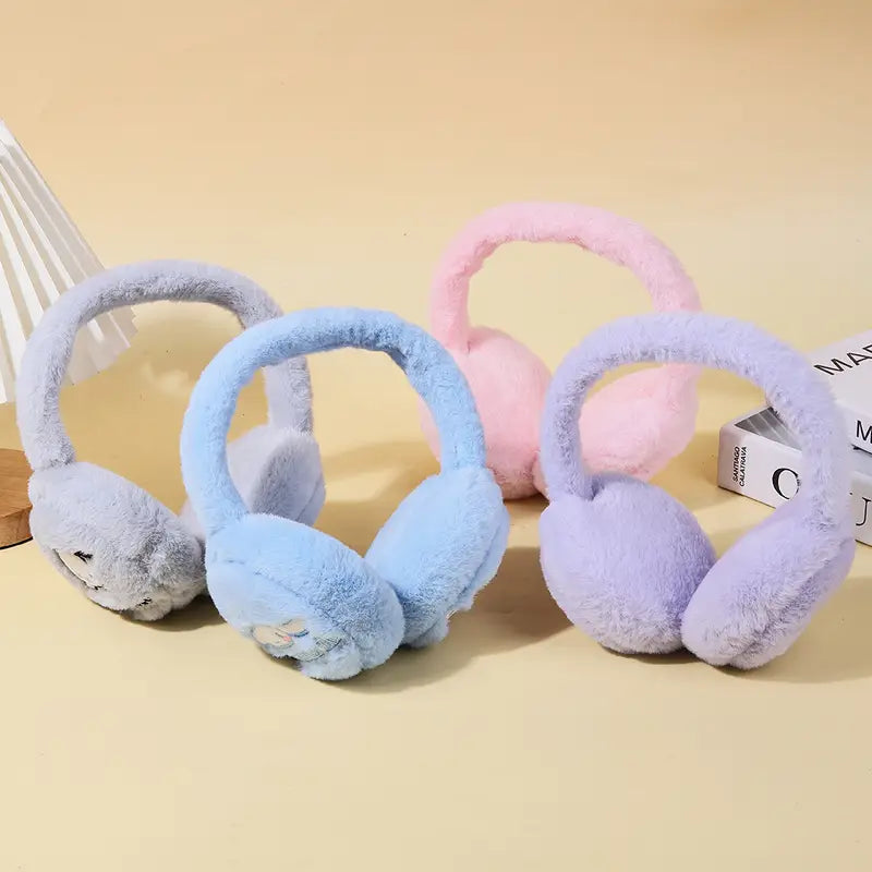 Ear Muffs/Warmer For Outdoor Wear Winter Headphones For Kids/Girls/Boys Ear Muff {Random Design} - 20097