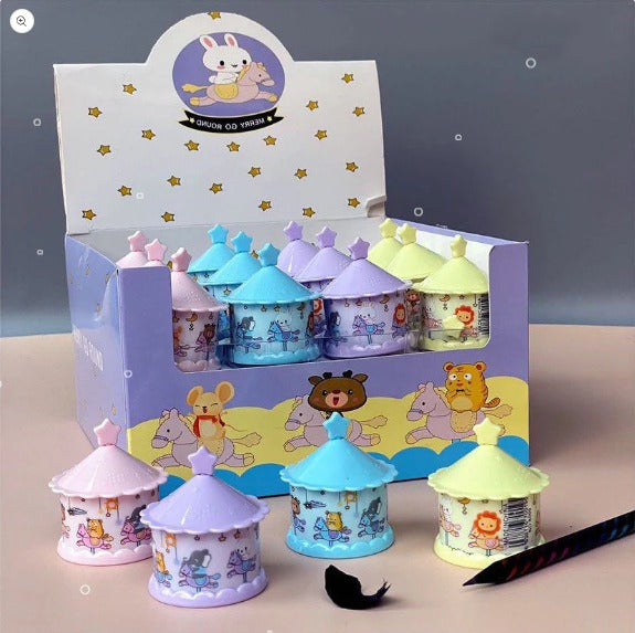 Merry - Go Round Carousel Dual Pencil Sharpener milticolor - 20513