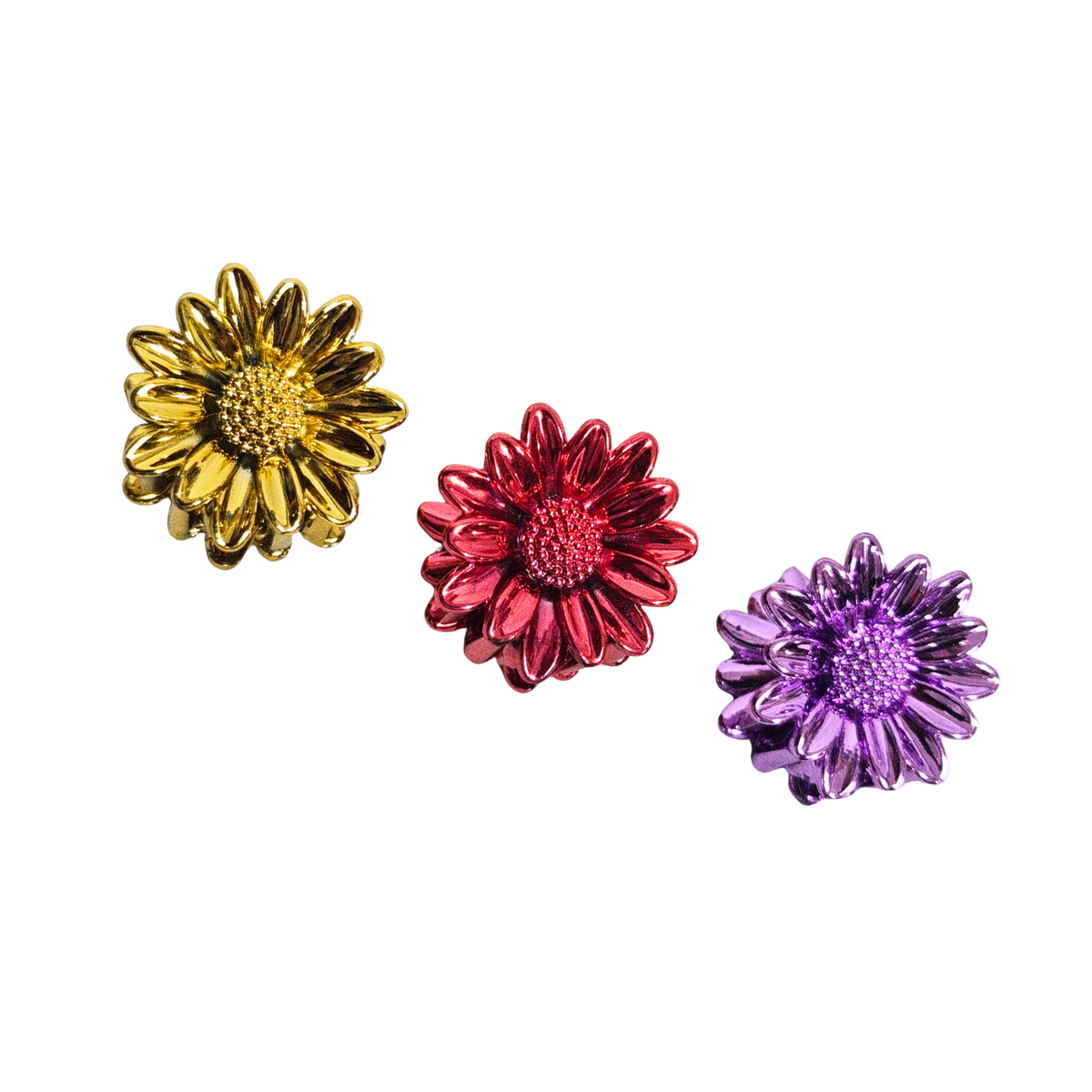 {Pack of 10} Floral Hair Clutcher Random Color for Women and Girls - 20619