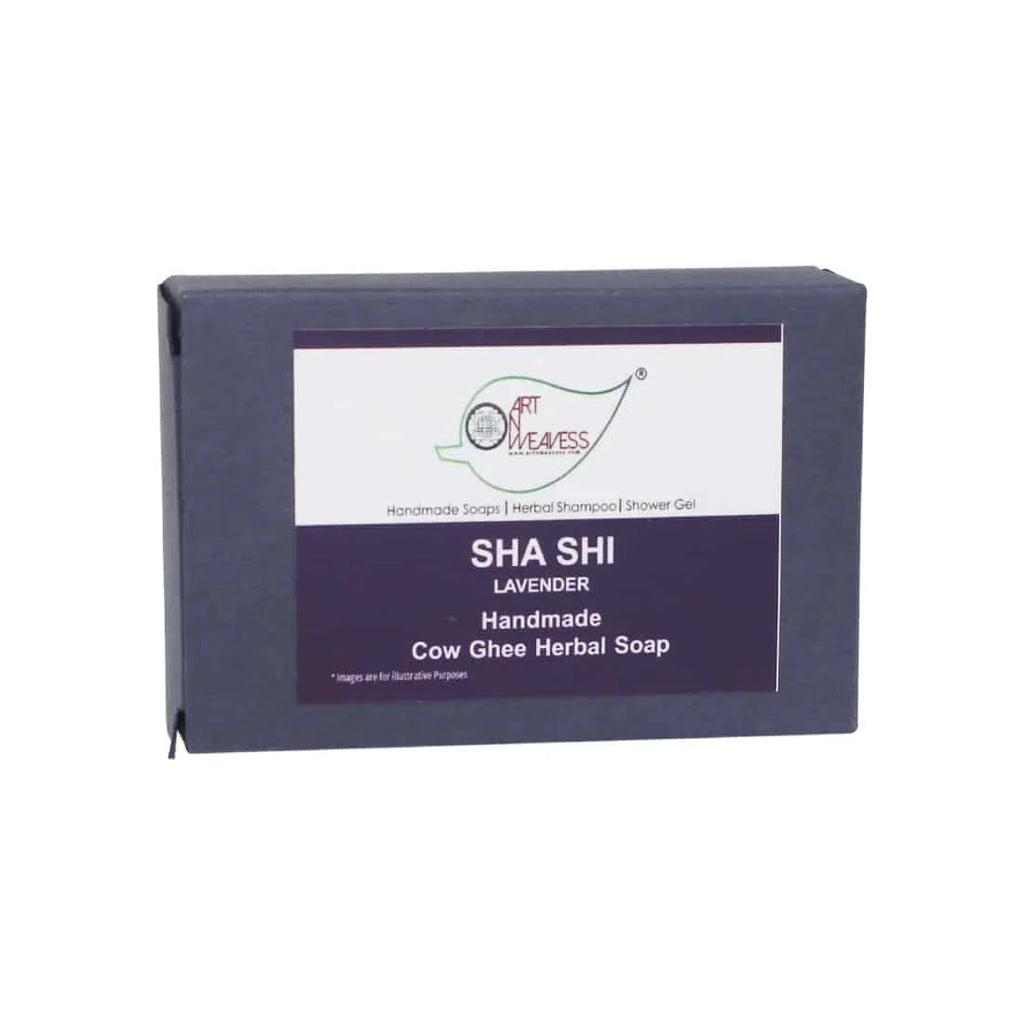 Lavender Cow Ghee Herbal Soap