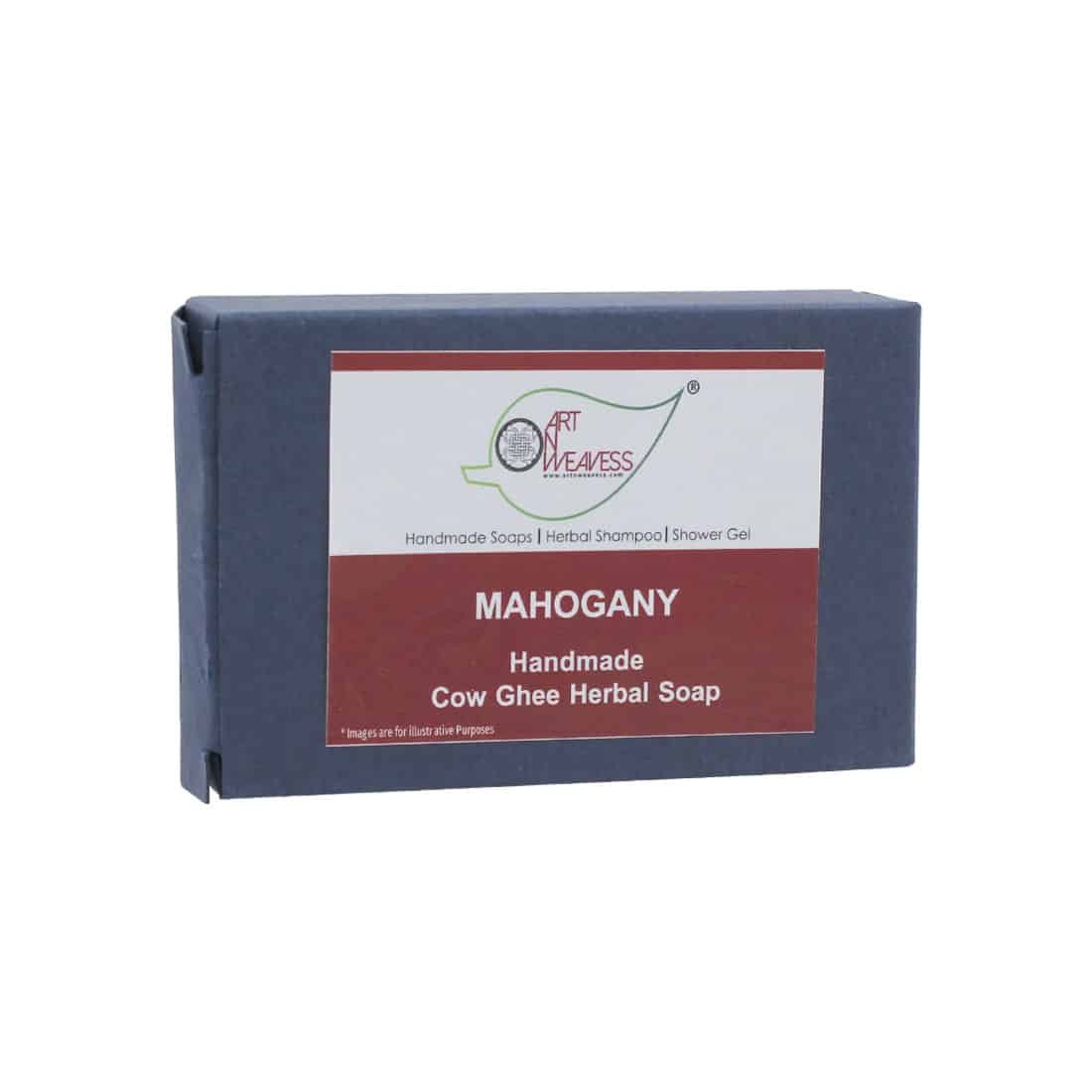 Mahogany Cow Ghee Herbal Soap - Pack of 2