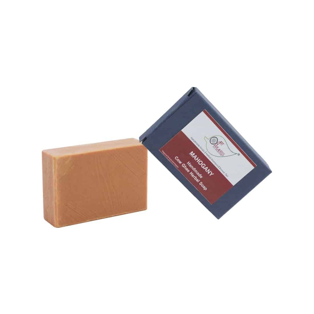 Mahogany Cow Ghee Herbal Soap – Economy Pack 3