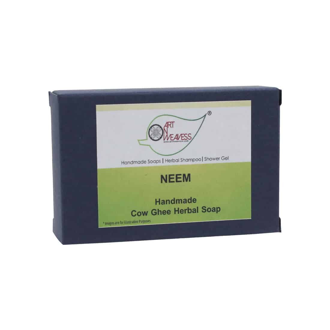 Neem Cow Ghee Herbal Soap - Pack of 2