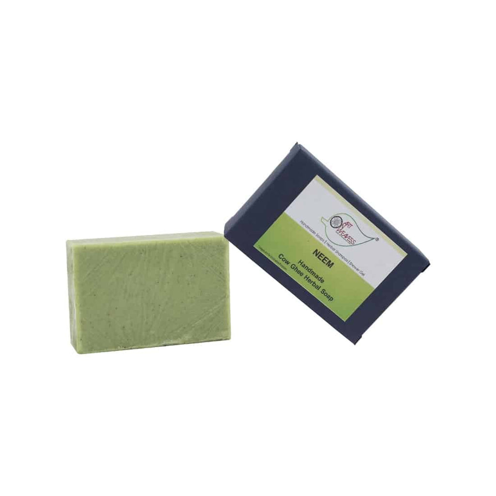 Neem Cow Ghee Herbal Soap – Economy Pack 3