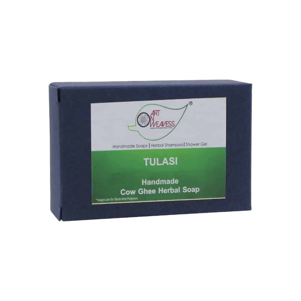 Tulasi Cow Ghee Herbal Soap - Pack of 2