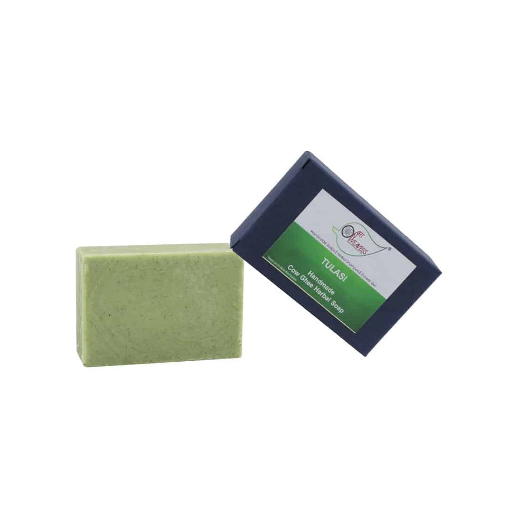 Tulasi Cow Ghee Herbal Soap - Pack of 2