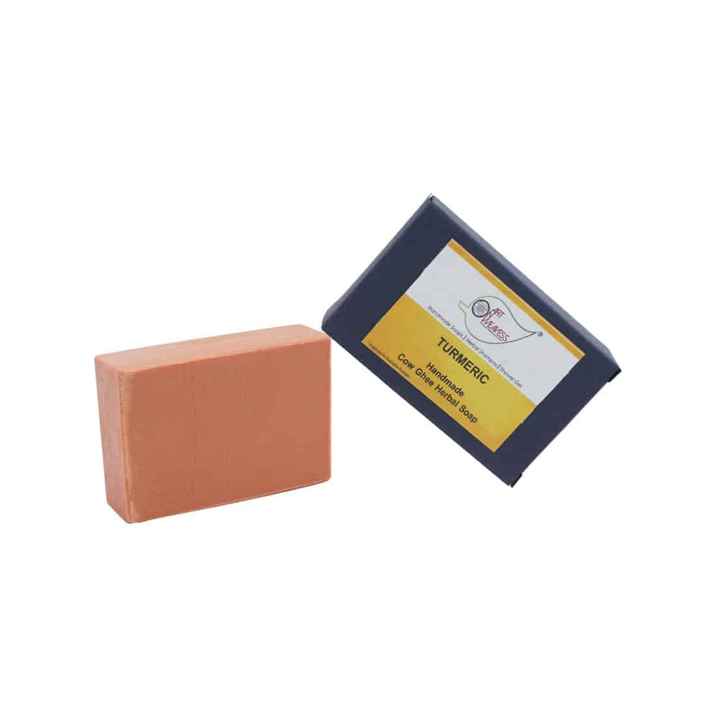Turmeric Cow Ghee Herbal Soap - Pack of 2