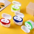 Multicolor Earbuds Shaped Pencil Sharpener Portable Plastic Sharpener for Kids School Office Use Compact Lightweight Durable Stationery Pencil Easy Grip Design - 20612