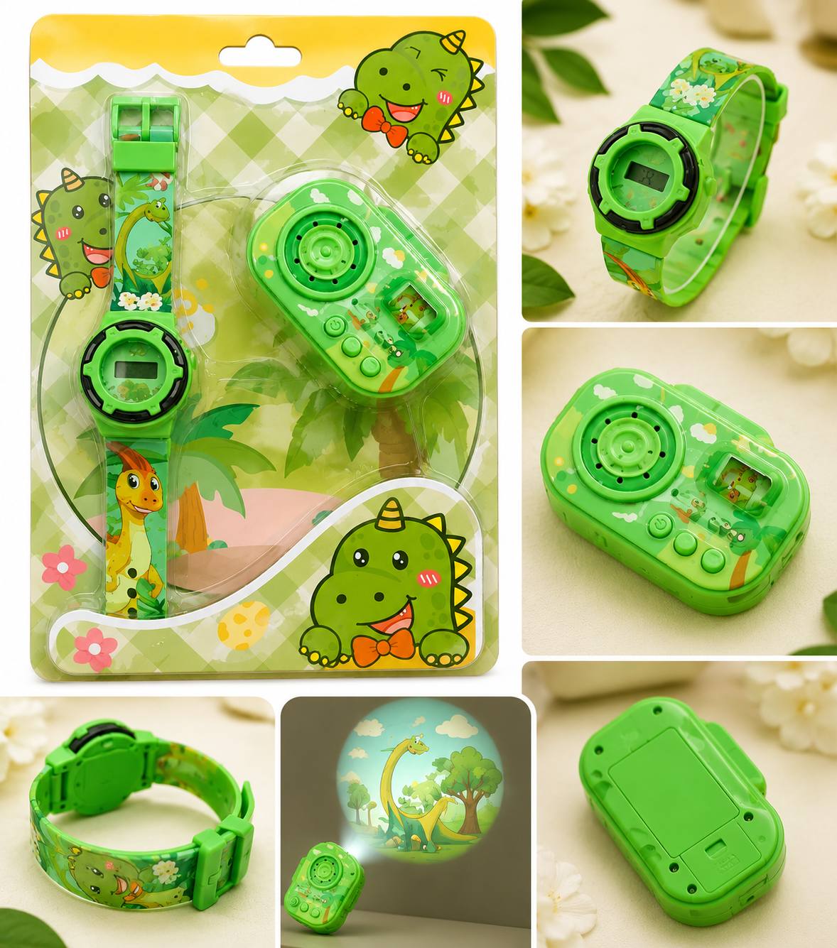 Digital Watch and Keychain For Boys & Girls for Kids (Random Design) - 20092