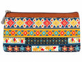 Colorful Floral Printed Zipper Pouch - 21257
