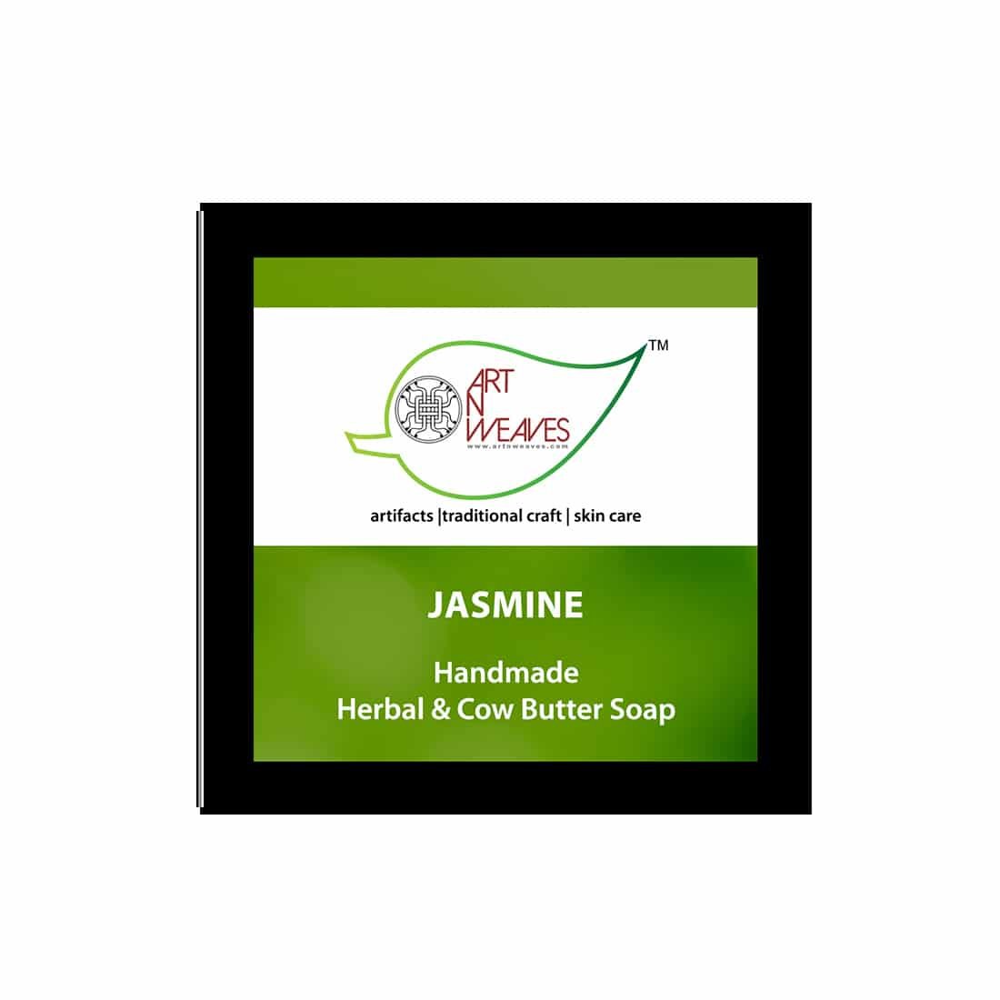 Jasmine Cow Butter Herbal Soap
