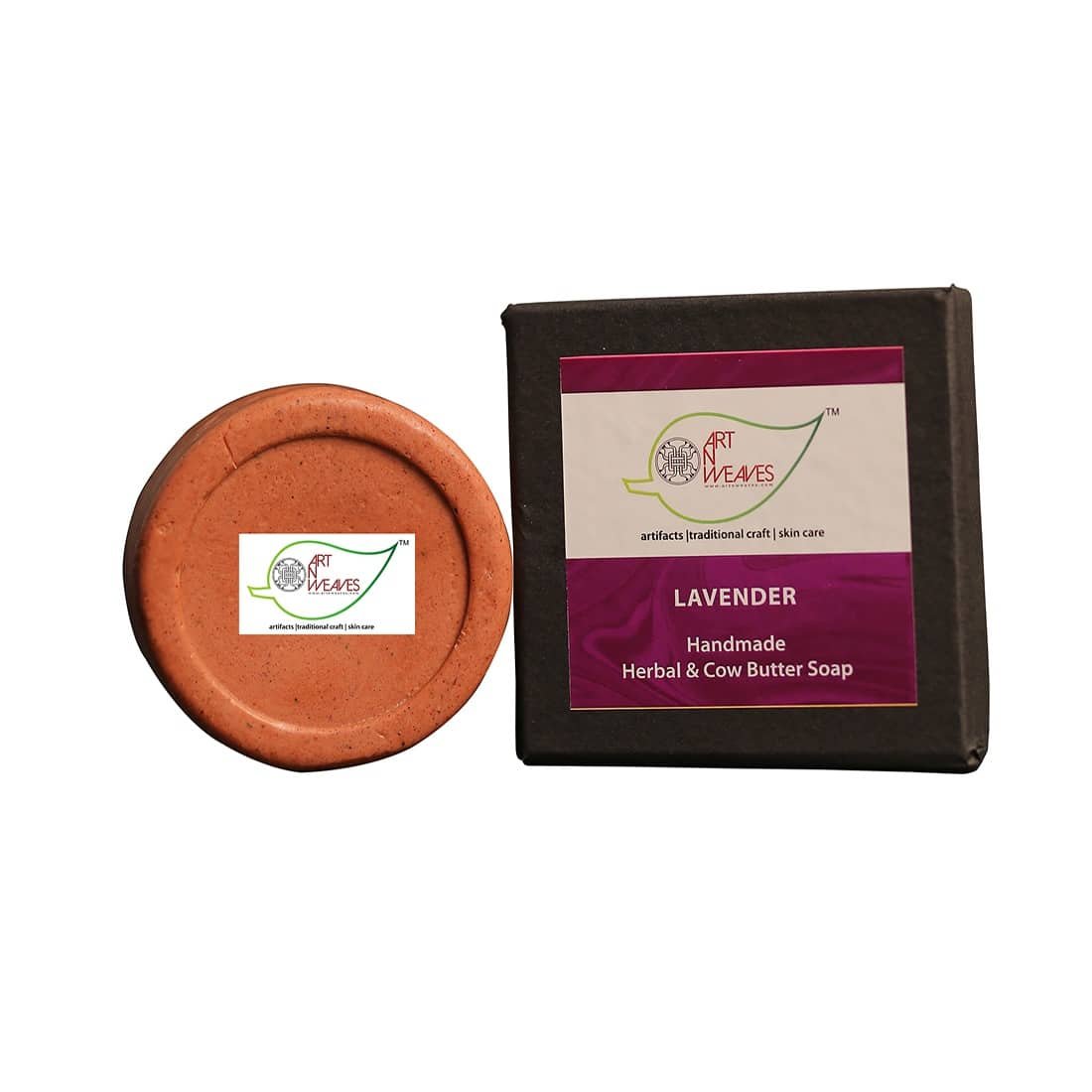 Lavender Cow Butter Herbal Soap