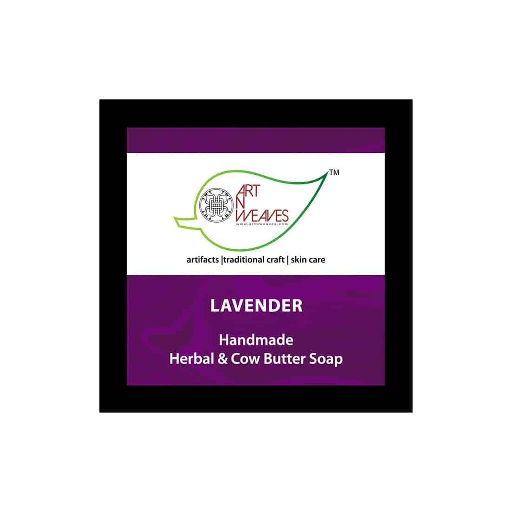 Lavender Cow Butter Herbal Soap