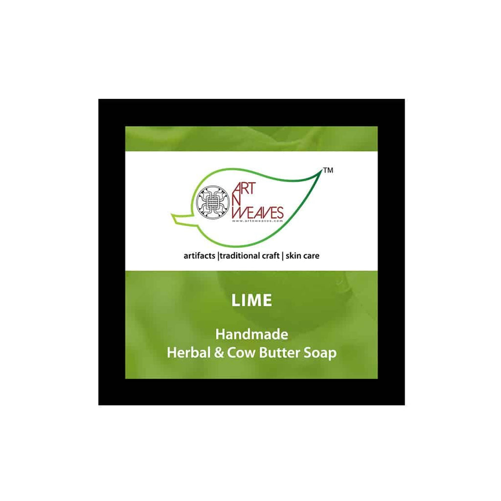 Lime Cow Butter Herbal Soap