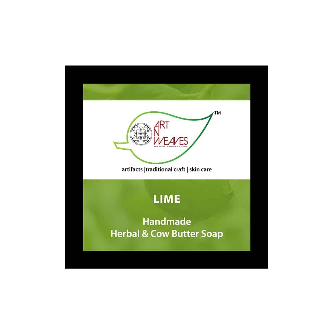 Lime Cow Butter Herbal Soap
