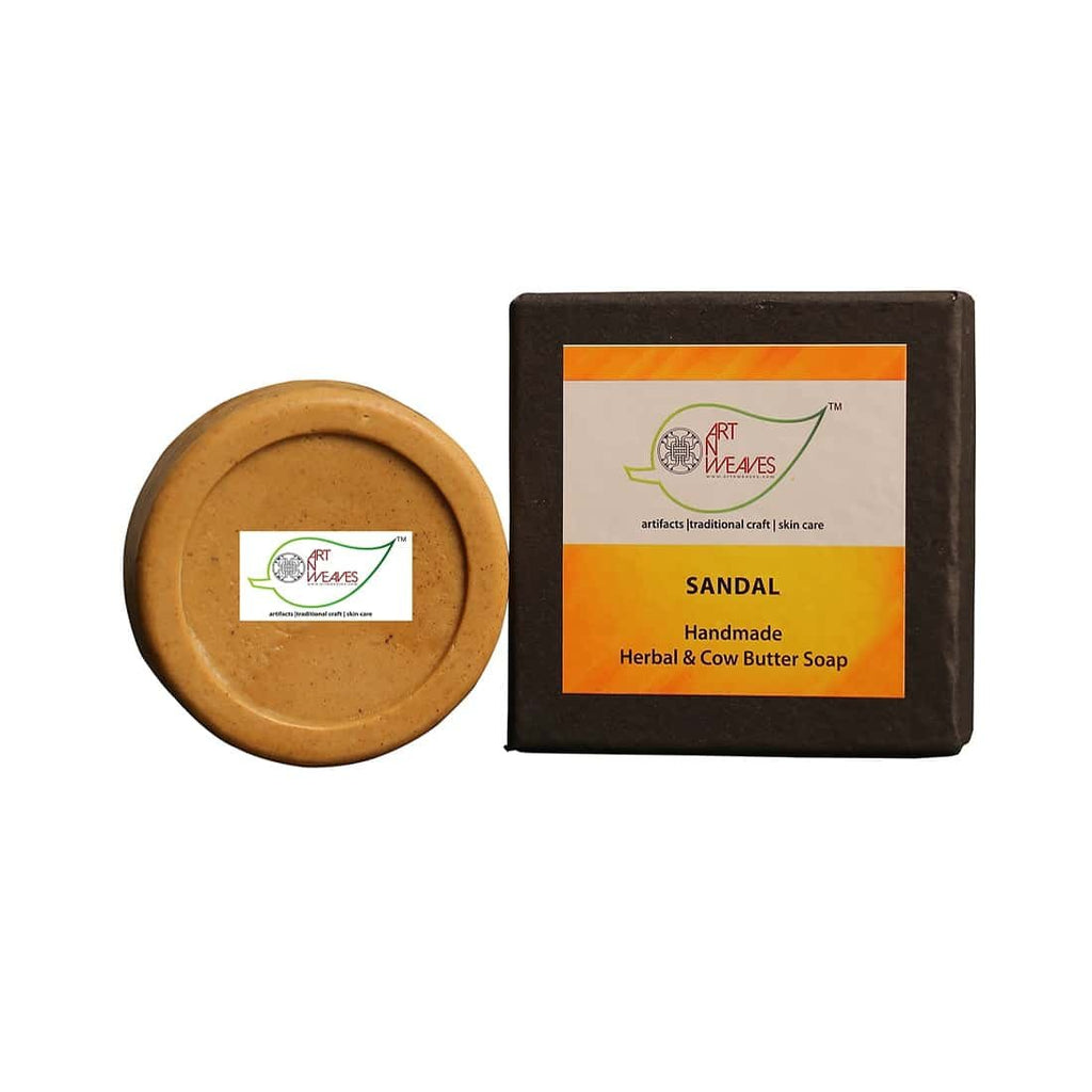Sandal Cow Butter Herbal Soap