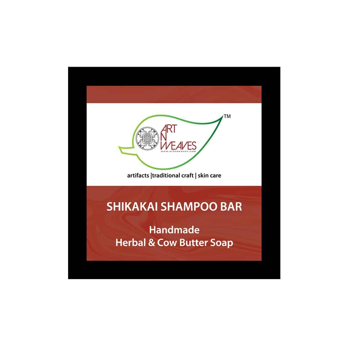 Shikakai Shampoo Bar Cow Butter Herbal Soap