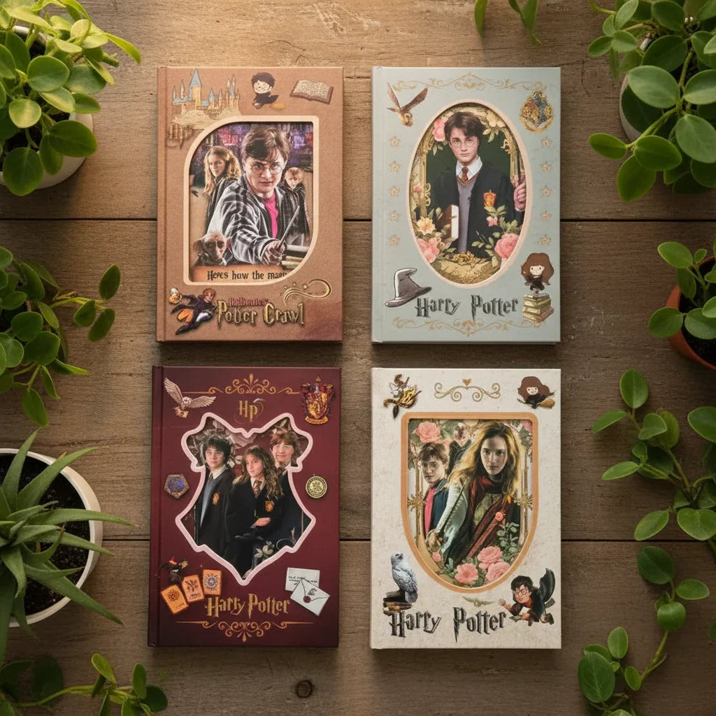 Harry Potter A5 Dairy with Die-Cut Cover - 21083
