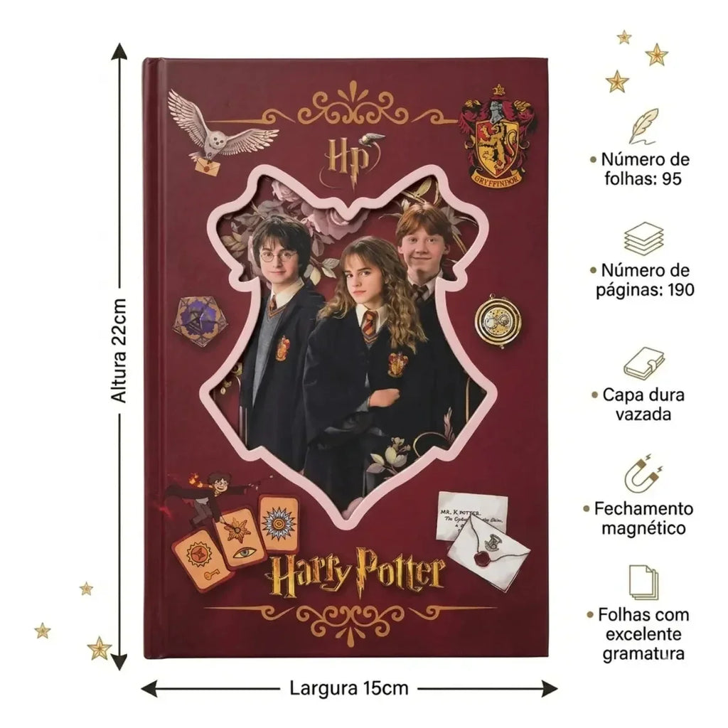 Harry Potter A5 Dairy with Die-Cut Cover - 21083