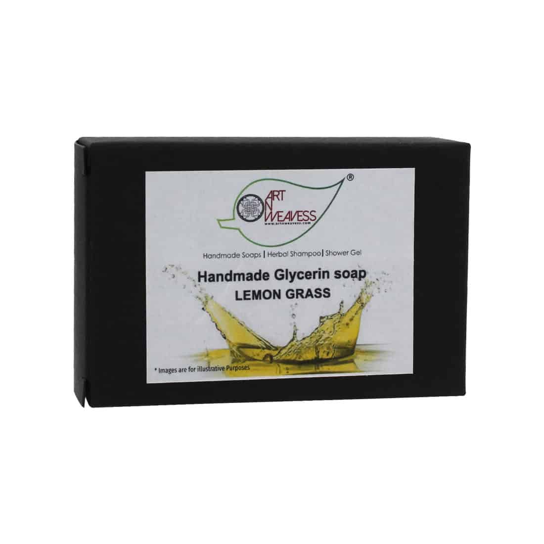 Lemon Grass Glycerin Soap - Pack of 2