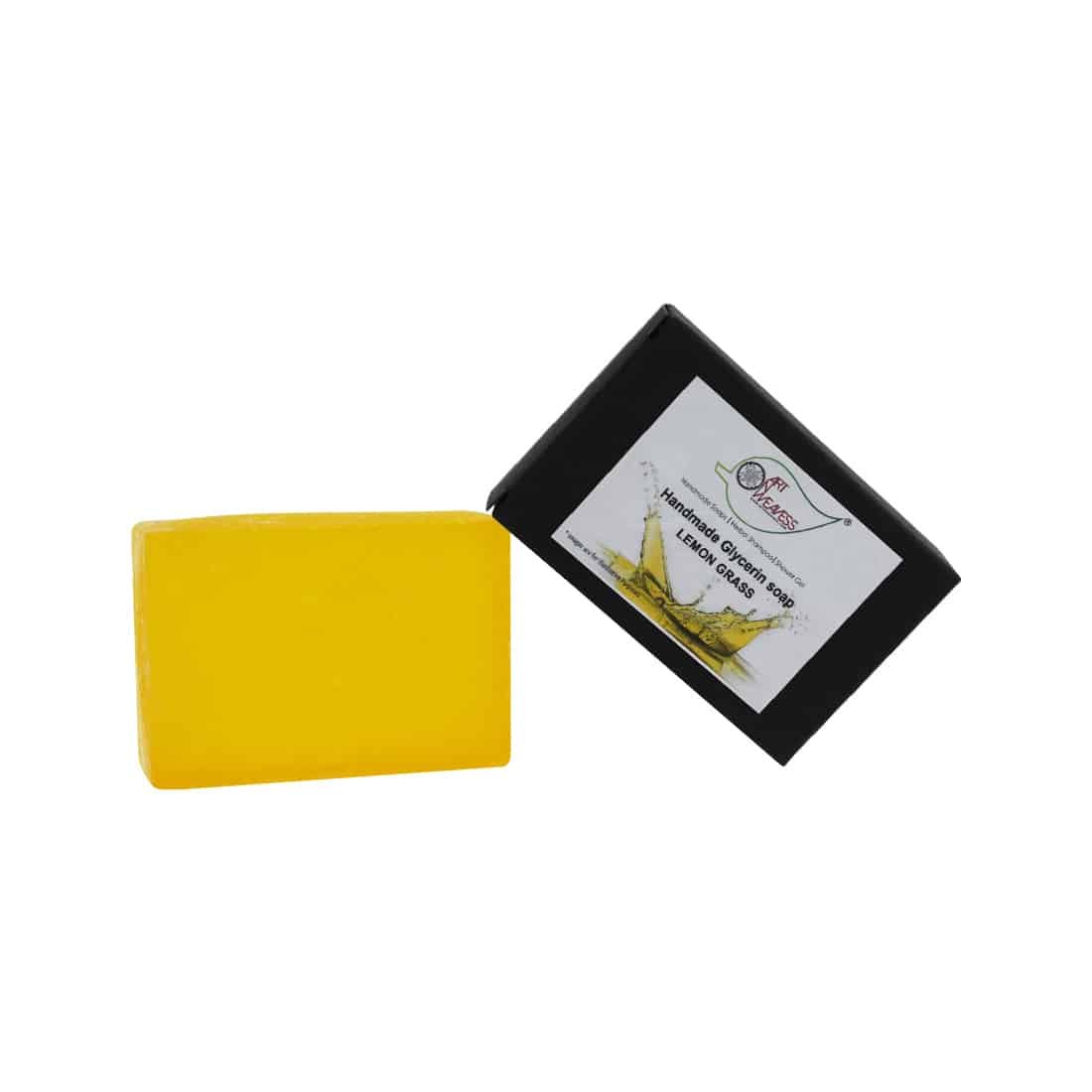 Lemon Grass Glycerin Soap - Pack of 2