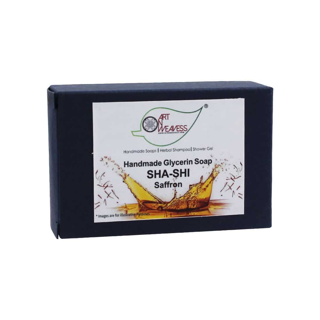 SHA SHI Saffron Glycerin Soap - Pack of 2