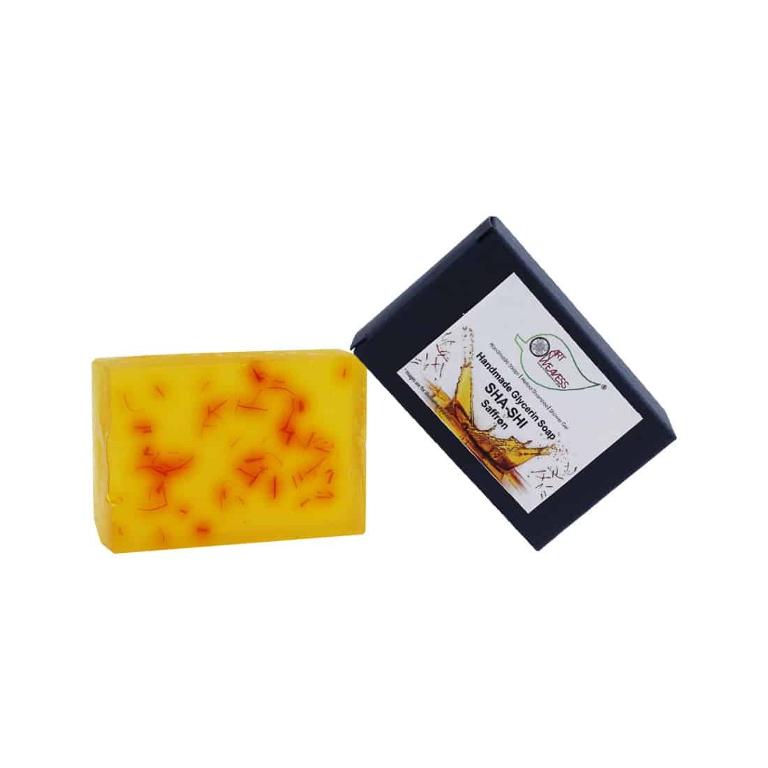 SHA SHI Saffron Glycerin Soap – Economy Pack 5