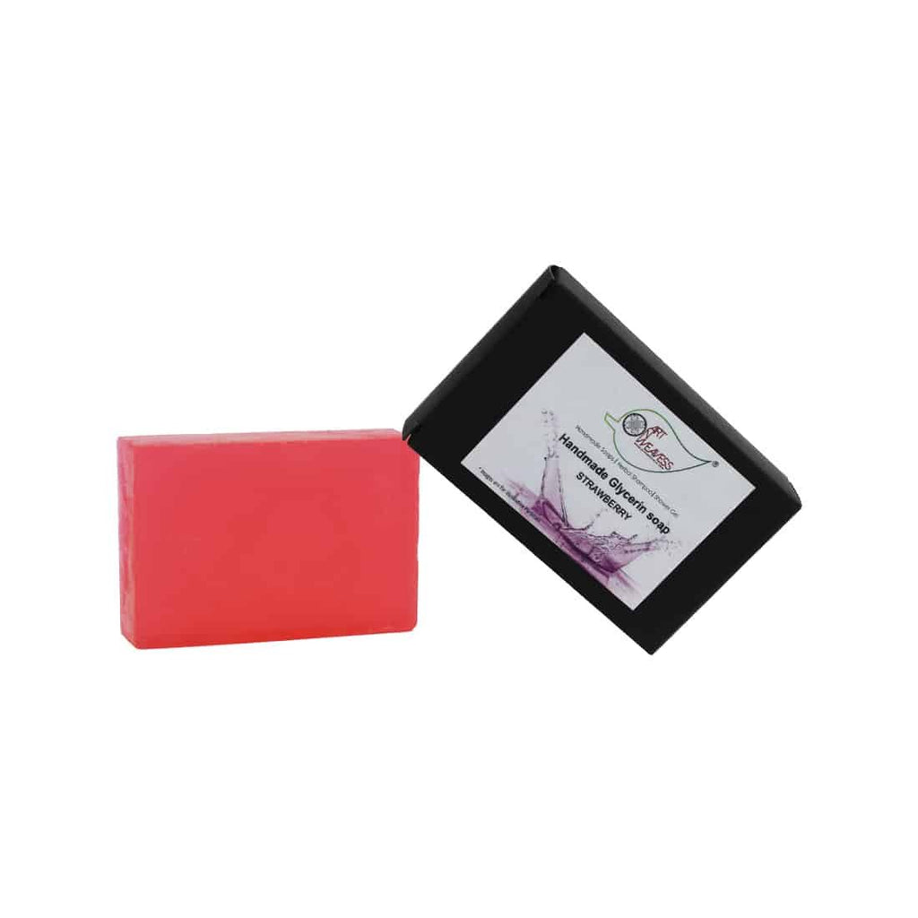 Strawberry Glycerin Soap – Economy Pack 5