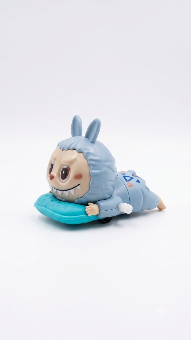 Moving Toy, Cute Crawling Action Figure, Cartoon Clockwork Toy for Kids - 21233