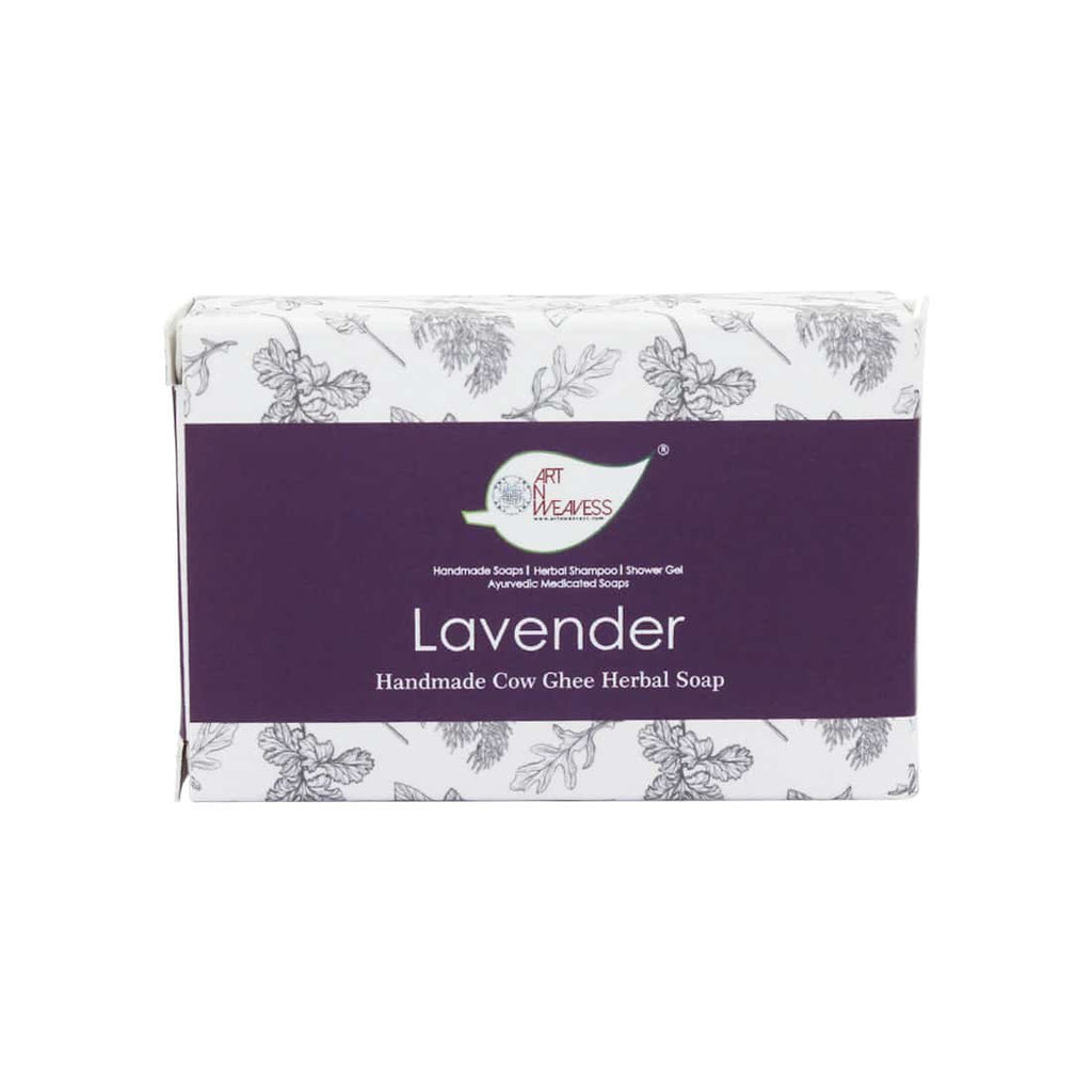 Lavender Cow Ghee Herbal Soap Gift Pack - Pack of 2