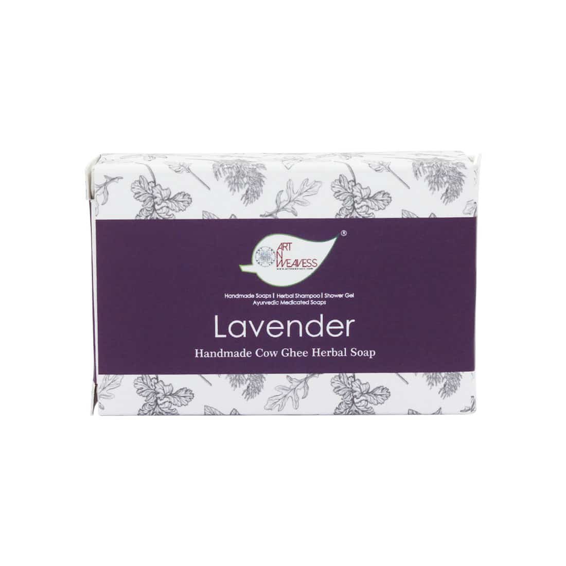 Lavender Cow Ghee Herbal Soap Gift Pack - Pack of 2