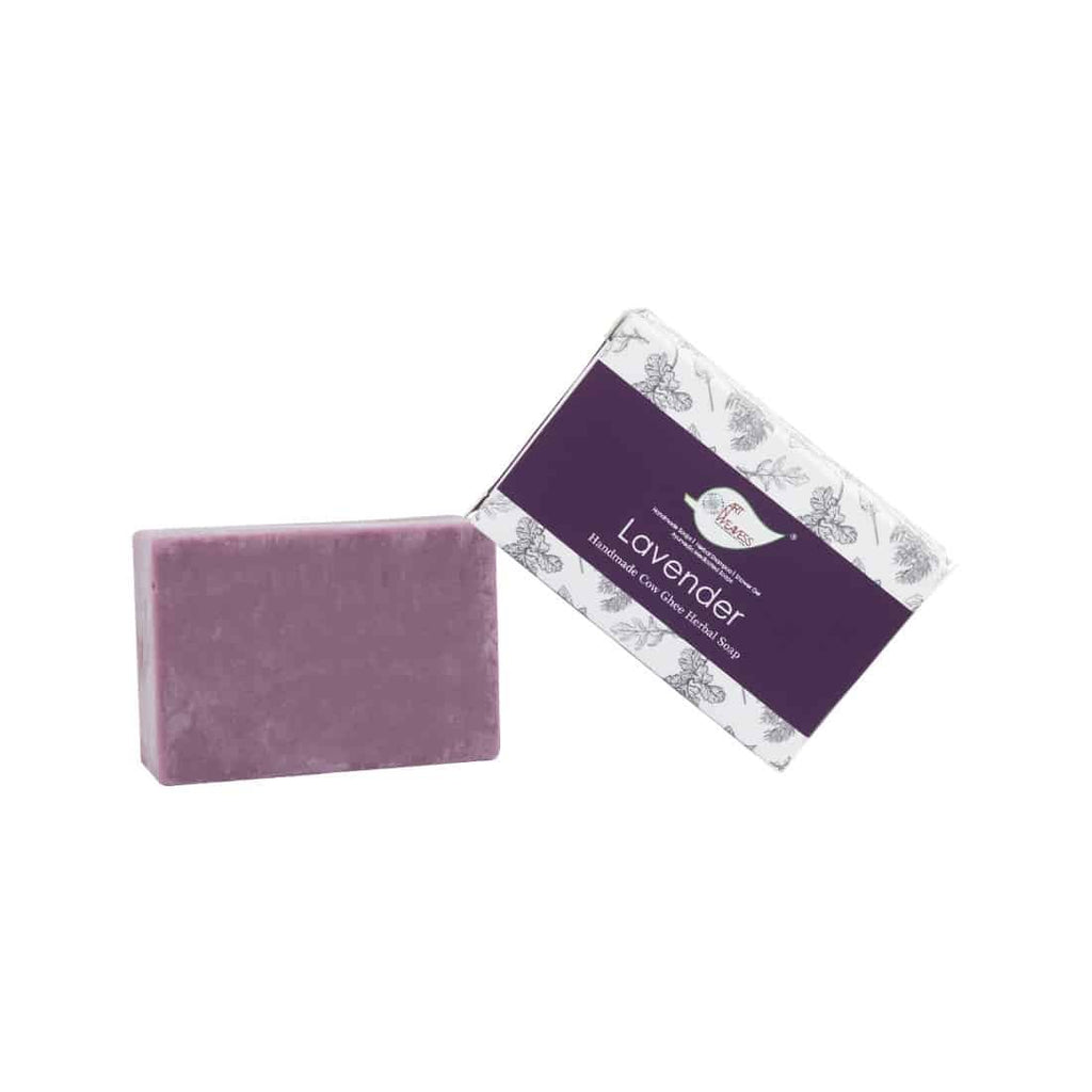 Lavender Cow Ghee Herbal Soap Gift Pack - Pack of 2