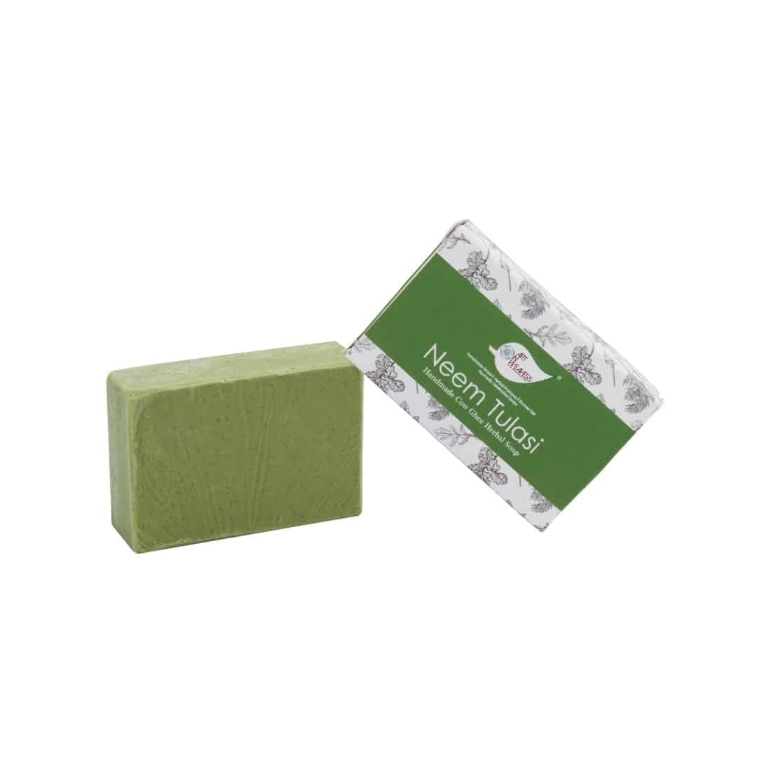 Neem Tulasi Cow Ghee Herbal Soap Gift Pack - Pack of 2