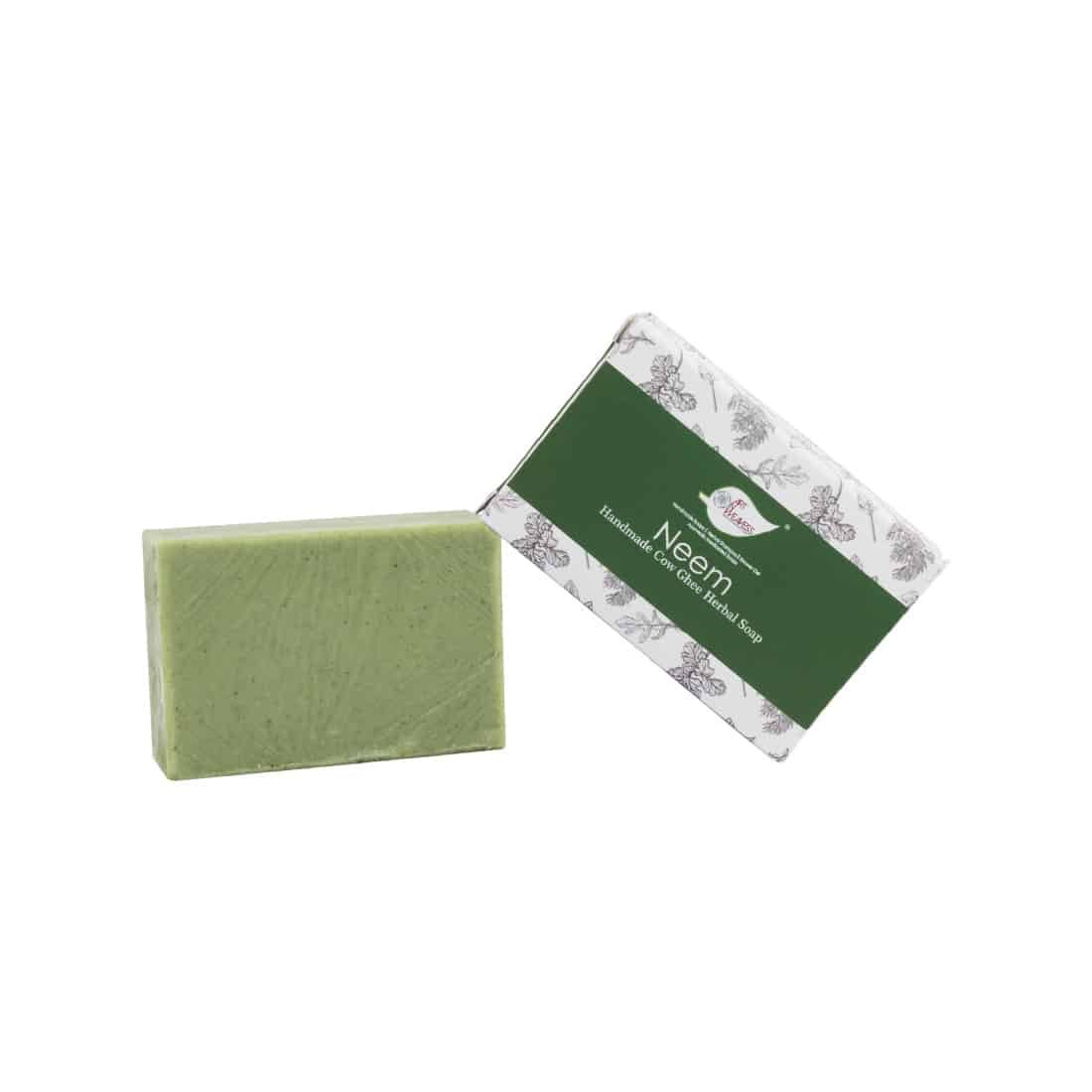 Neem Cow Ghee Herbal Soap Gift Pack - Pack of 2