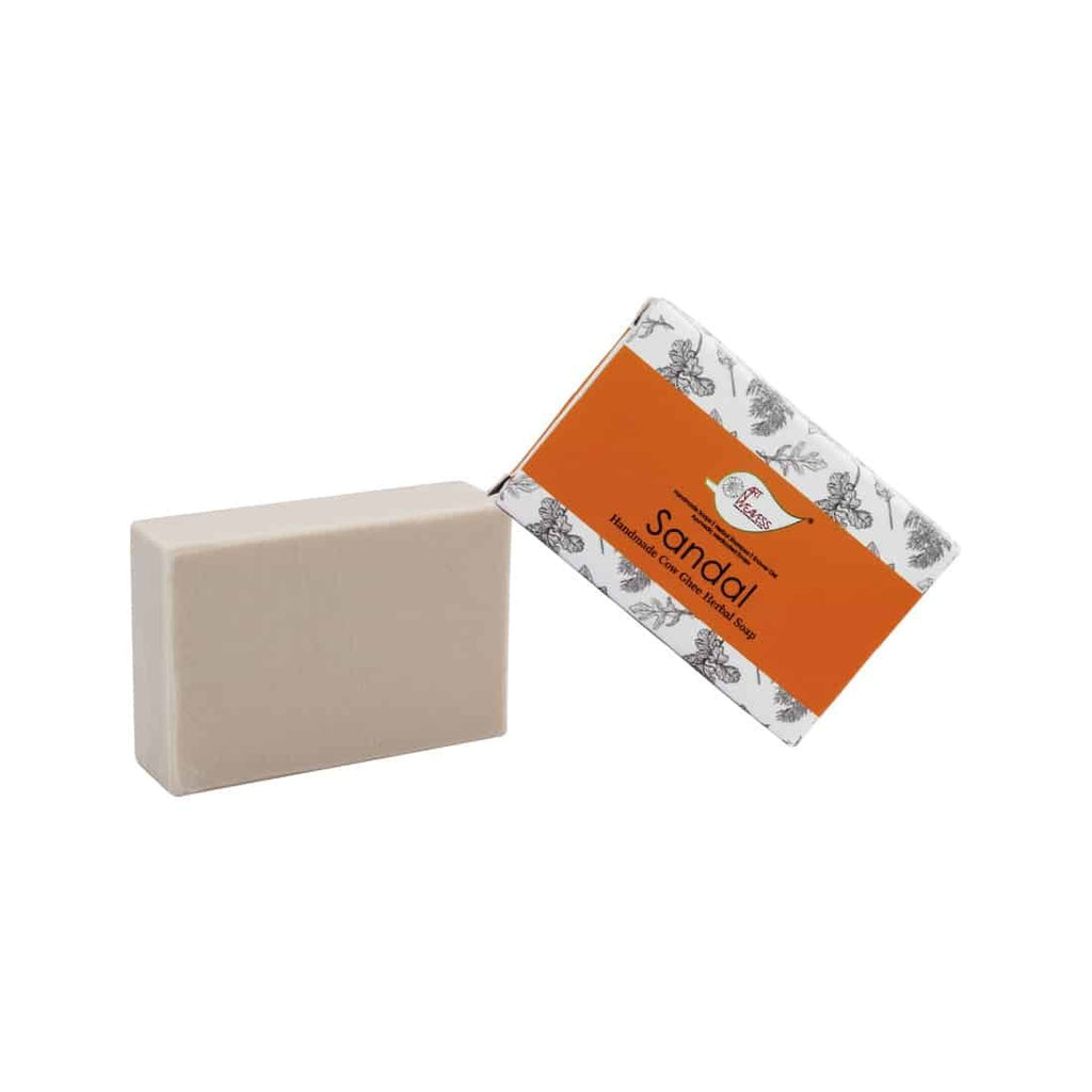 Sandal Cow Ghee Herbal Soap Gift Pack - Pack of 2